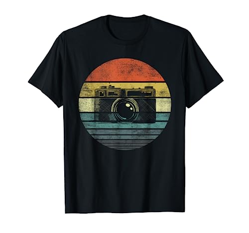 Retro Vintage Camera Photography Lover Photographer Gift T-Shirt