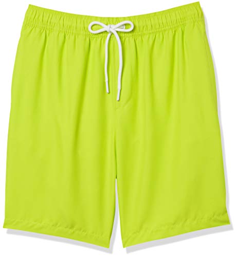 Amazon Essentials Men's 9' Quick-Dry Swim Trunk-Discontinued Colors, Lime Green, X-Large