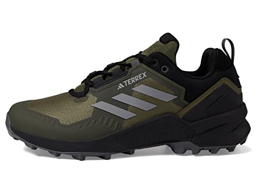 adidas Men's Terrex Swift R3 Hiking Shoe, Green, Size 8