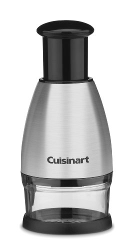 Cuisinart Chopper, Stainless Steel/Black, CTG-00-SCHP, 8.2' x 3.9' x 3.9'