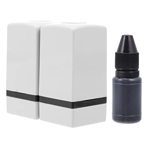 ERINGOGO 2pcs Guitar Chord Stamp Guitar Tools Guitar Ink Stamp Guitar Accessories Guitar Aids Stamp T Tool Hawaiian Accessories Practice Products Printing Ink White Auxiliary Tool Ballad