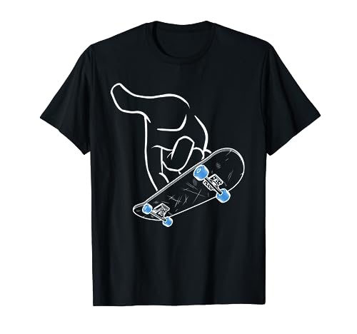 Riding Fingerboard White T-Shirt