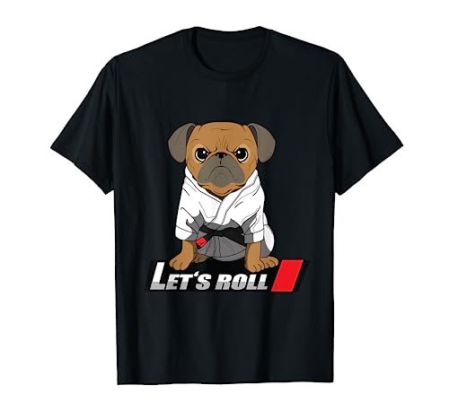 BJJ Pug - Brazilian Jiu Jitsu Gift T-Shirt