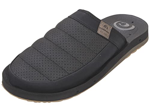 Cobian Men's Hobgood Draino Mule Black Slippers, 8