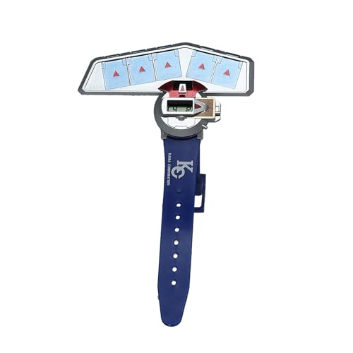 Yu-Gi-Oh! Duel Disk Watch - Stylish Blue Band With Gray & Red Face - Timepiece For Epic Duels - Perfect for Kid & Adult Collectors