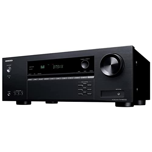 Onkyo TX-NR5100 7.2 Channel Network A/V Receiver (2021) (Renewed), Black
