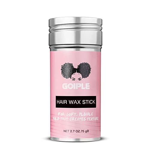 Wax Stick for Hair, Pomade Long-Lasting Wax, Smoothing & Slick Stick for Wigs, Styling Waxes for Fly Away & Edge Frizz Hair (2.7 oz)