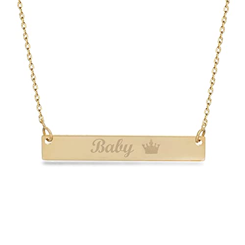 Tina & Co Baby Necklace, Baby Necklace for Infant Girls for Kids Child Boys Girls