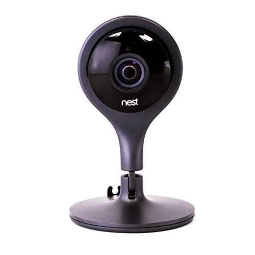 Google Nest Cam Indoor 1080p Security Camera - NC1102ES - Black (Renewed)
