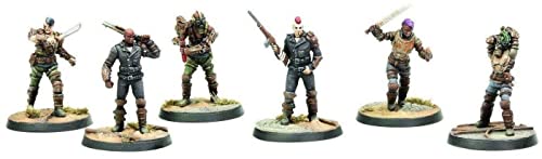 Modiphius Fallout Wasteland Warfare Raiders, Scavvers & Psychos Fallout Minis