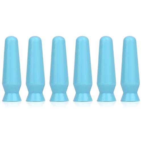 Scleral Lens Remover and Inserter Pack of 6, Ventless Contacts Removal Tool for Hard Contact Lenses & Prosthetic Eyes, Applies Contacts Safely, Comfortably & Hygienically