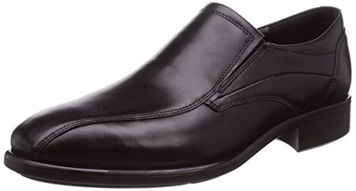 ECCO Men's CITYTRAY Bike Toe Slip-On Loafer, Black, 10 US medium