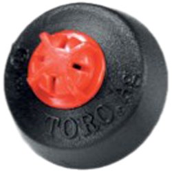 Toro T-DPC08-DC-RED NGE PC Drip Emitter 2.11 GPH with Dust Cap, Red