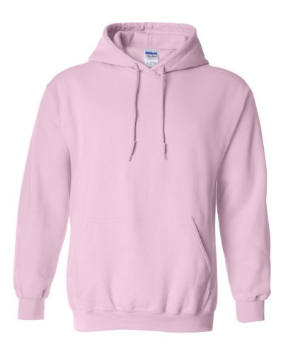 Gildan Men's Fleece Hooded -Sweatshirt, Style G18500 Soft Pink, XX-Large