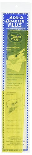 CM Designs CMD40012 Ruler Add-A-Quarter Plus, 6' & 12'