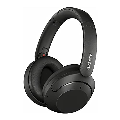 Sony WH-XB910N EXTRA BASS Noise Cancelling Headphones, Wireless Bluetooth Over the Ear Headset with Microphone and Alexa Voice Control (Renewed)