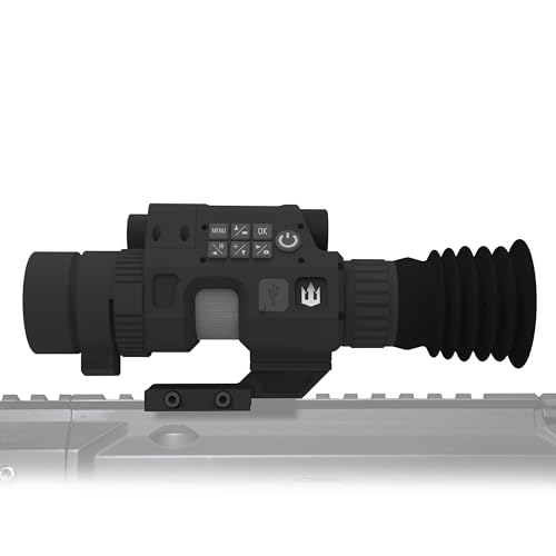 Triton StarStrike 3-18x50 HD Night Vision Rifle Scope and Optical Attachment - Can Be Paired to Existing Rifles Scopes or Used as Standalone Rifle Scope | Comes with 2X Magnifier | IR Infared Scope