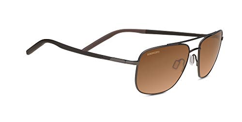 Serengeti Tellaro Sunglasses (Matte Espresso/Dk Brn/Chocolate -Drivers Gradient)