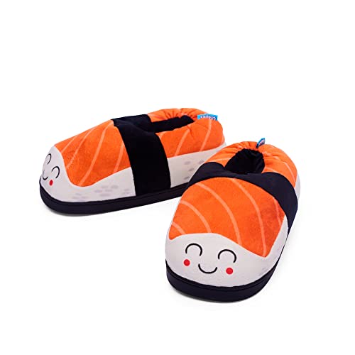 Coddies Sushi “Shoe-shi” Slippers | Unisex Funny Slippers, Gag Gift, Cute Anime Kawaii Present (8-11 Men | 10-13 Women)