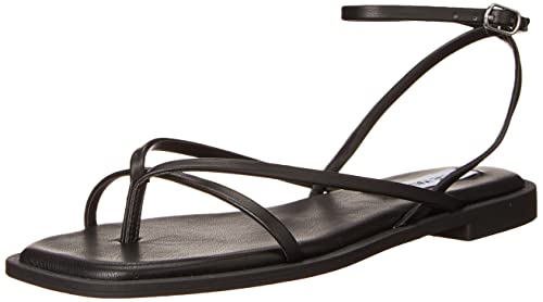Steve Madden Women's Agree Sandal, Black, 8
