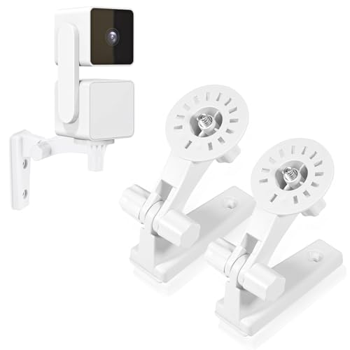 VIIVRIA 2-Pack Wall Mount, Specially Designed for Wyze Cam Pan V3, 180° Tilt Adjustable - Easy Installation (Camera NOT Included)