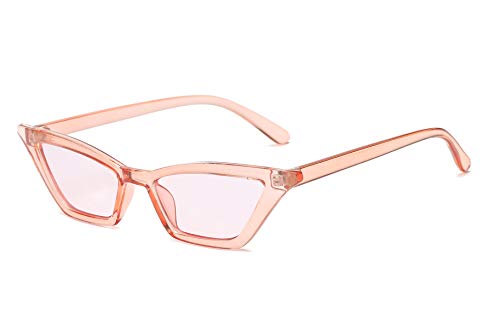 FEISEDY Small Cat Eye Sunglasses Vintage Square Shade Women Eyewear B2291