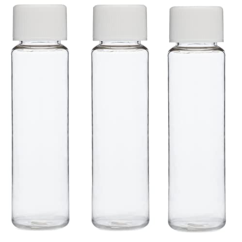 Cadet Home Solutions USA-Made Refillable Bottles (Plastic Screw-Top 3pack 4oz)