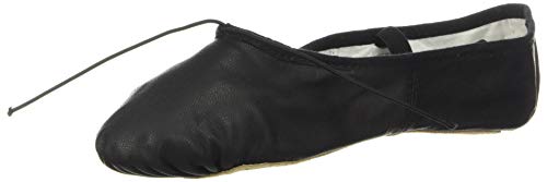 Bloch Women's Dansoft Full Sole Leather Ballet Slipper/Shoe, Black, 6.5 Narrow