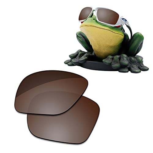 Acefrog AR Coated Polarized Replacement Lenses for Oakley Scalpel OO9095 Sunglasses- Flash Bronze