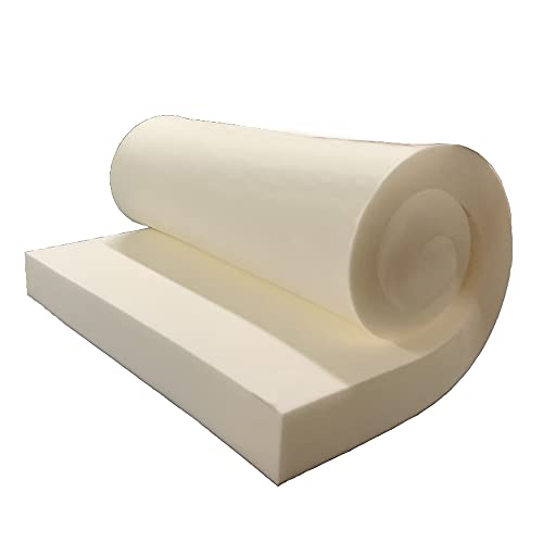 GoTo Foam 2' Height x 24' Width x 72' Length 43ILD (Firm) Upholstery Cushion Made in USA