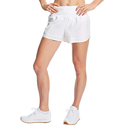 C9 Champion womens 3.5' Knit Premium Running Shorts, True White, Medium US