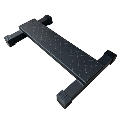 Steel Calf Raise Bar, Standing Calf Raise Machine for Calf Stretching, Squat, Foot Stretch, Anti-Slip Solid Calf Block (CALF RAISE BAR 1)