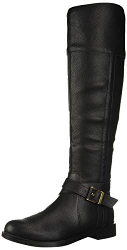Kenneth Cole Women's Women's Wind Riding Boot, Black, 10