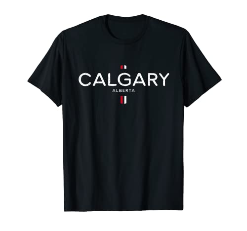 Calgary Alberta Canada Retro Vintage T-Shirt