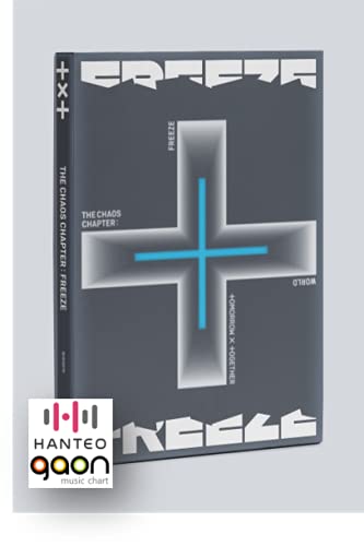 TXT - The Chaos Chapter: Freeze [World ver.] (The 2nd Album) [Pre Order] CD+Photobook+Folded Poster+Others with Tracking, Extra Decorative Stickers, Photocards