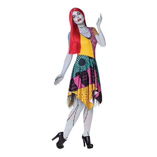Spirit Halloween Adult The Nightmare Before Christmas Costume Choose Sally Jack Skellington Oogie Boogie (Deluxe Sally Costume (Womens), Large)