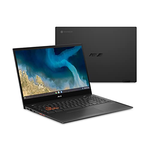 ASUS Chromebook Flip CM5, 15.6' Touchscreen Full HD NanoEdge Display, AMD Ryzen 3 3250C Processor, 64GB eMMC, 4GB RAM, Backlit Keyboard, Wi-Fi 5, Chrome OS, Aluminum, Mineral Gray, CM5500FDA-DN344T