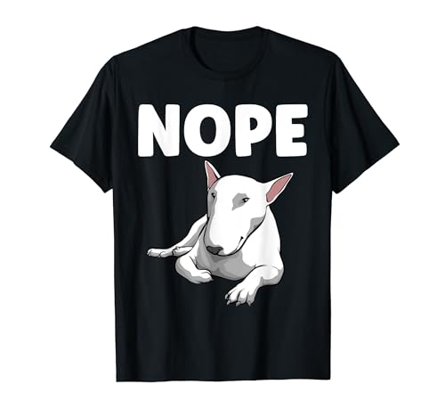 Funny Bull Terrier Art For Men Women English Bull Terrier T-Shirt