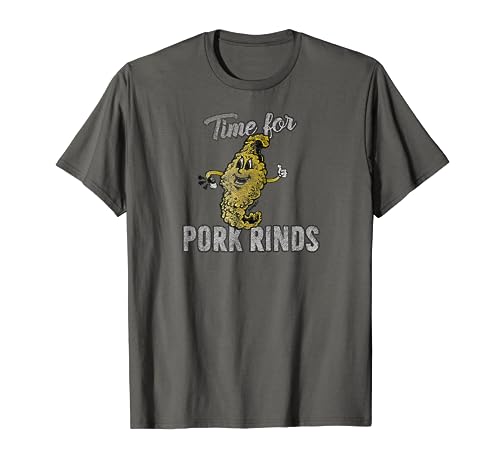 Time For Keto Pork Rinds Food T-shirt