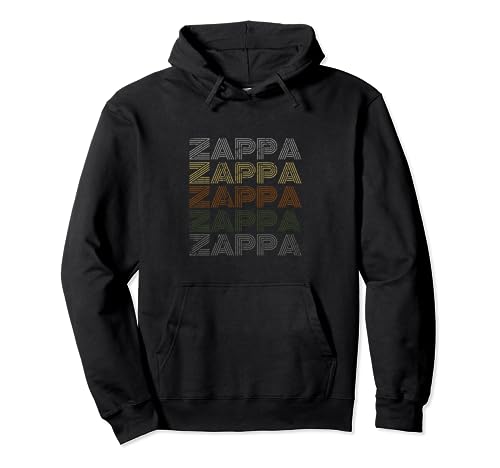 Love Heart Zappa Tee Grunge Retro Vintage Style Black Zappa Pullover Hoodie