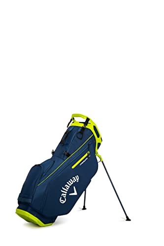 Callaway Golf Fairway 14 Stand Bag (Navy/Flow Yellow)