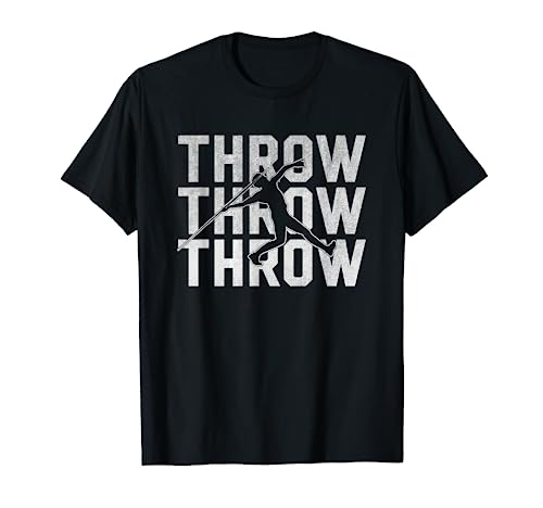 Javelin Throw Sports T Shirt Thrower Athlete Track