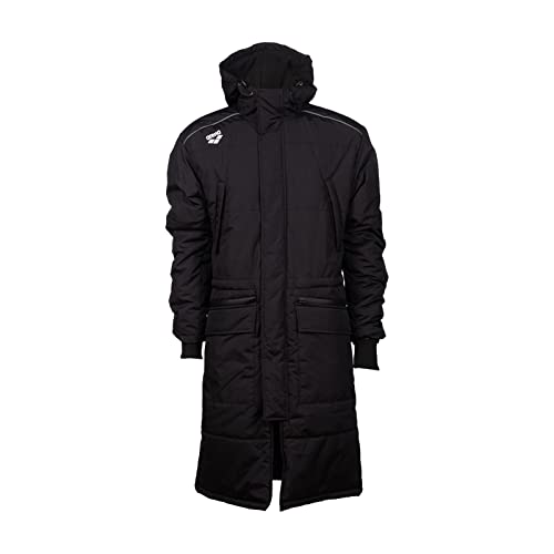 Arena Team Parka Solid, Black, Medium