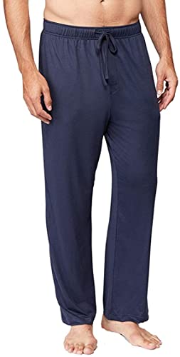 32 DEGREEES Men's Cool Classic Sleep Pant | Anti-Odor | 4-Way Stretch | Moisture Wicking, Navy, X-Large