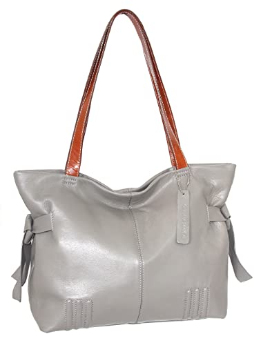 Nino Bossi Handbags Amirah Satchel (Stone)