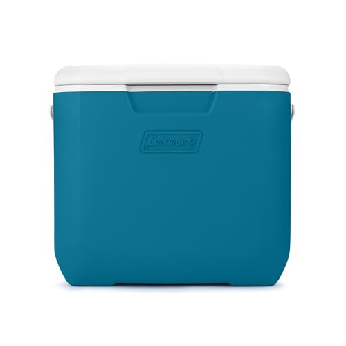 Coleman Chiller Series 30qt Insulated Portable Cooler, Hard Cooler with Ice Retention & Heavy-Duty Handle, Great for Beach, Picnic, Camping, Tailgating, Groceries, Boating & More