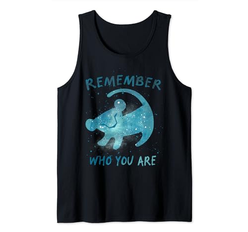 Disney The Lion King Simba Remember Who You Are Splatter Tank Top