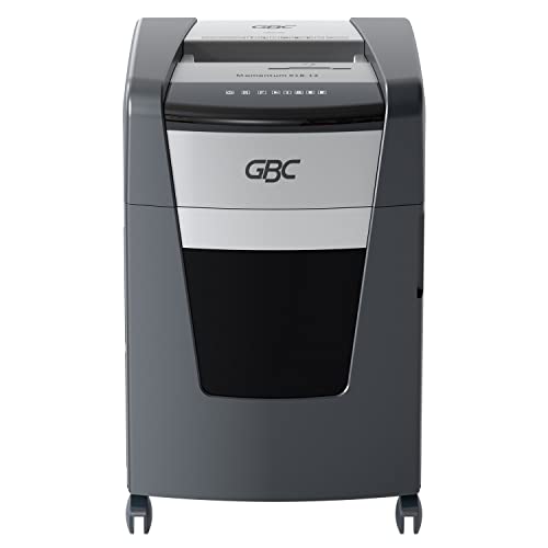 GBC Paper Shredder, 18 Sheet Capacity, Micro-Cut, P-4 Level Security, Anti-Jam, Momentum X18-12 (WSM177002)