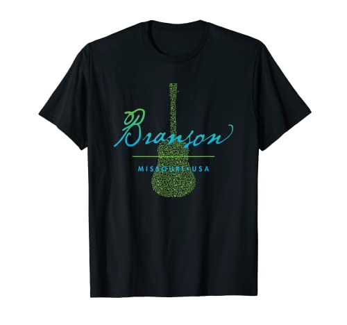 Branson Missouri Guitar Design T-Shirt