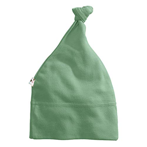 Babysoy Modern Single Knot Hat Beanie - Cotton Rayon from Bamboo Baby Cap (0-6 Months, Dragonfly)